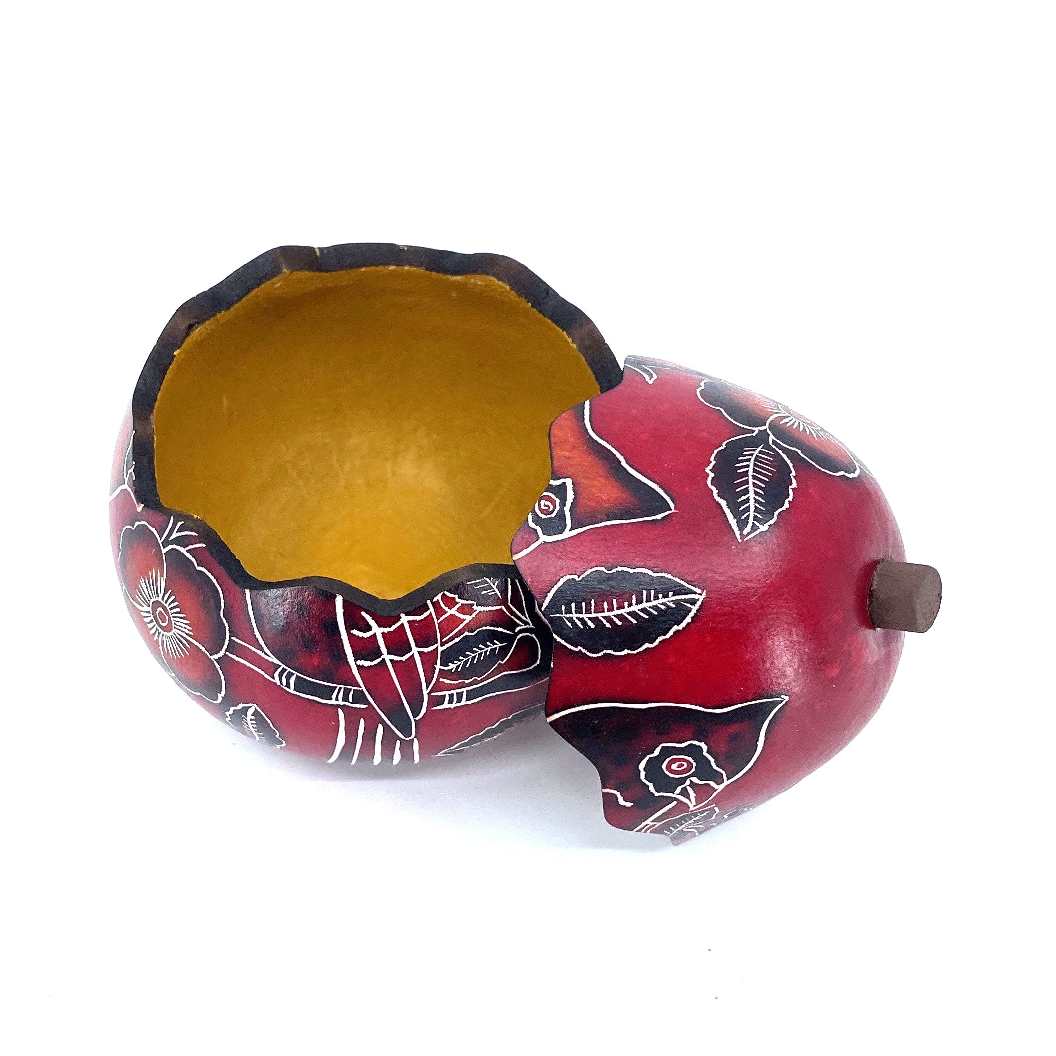 Cardinals Petite Gourd Box