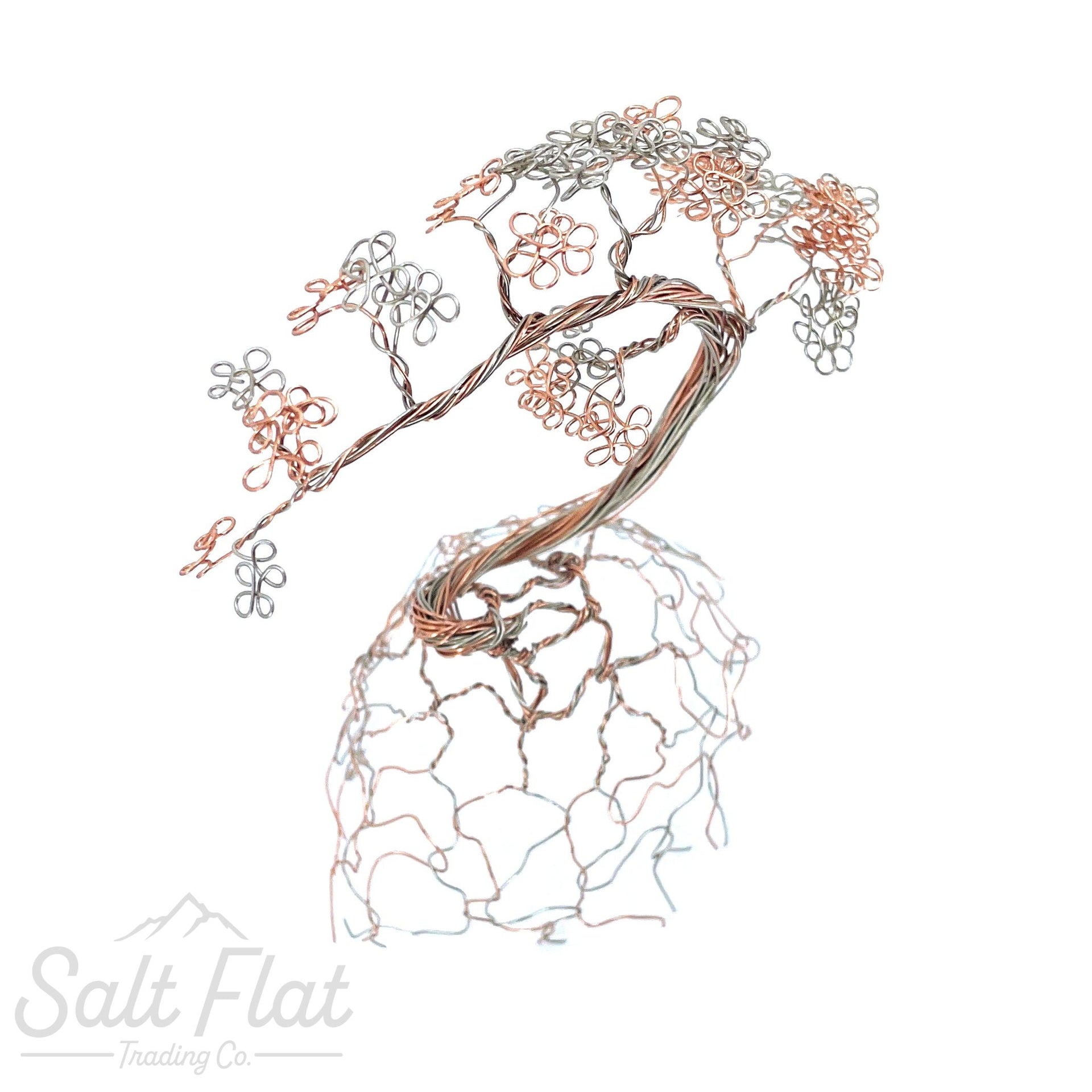 Medium Cascade 2-Tone Wire Tree