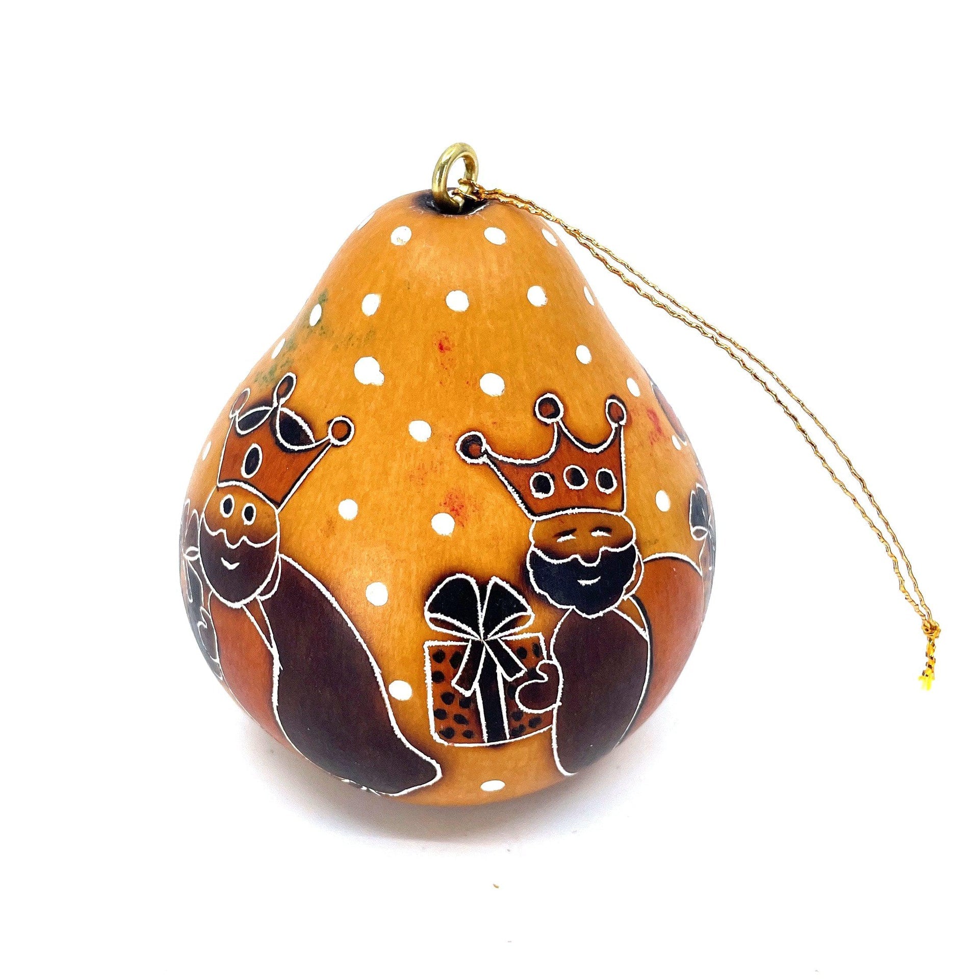 Mini Gourd Christmas Ornaments