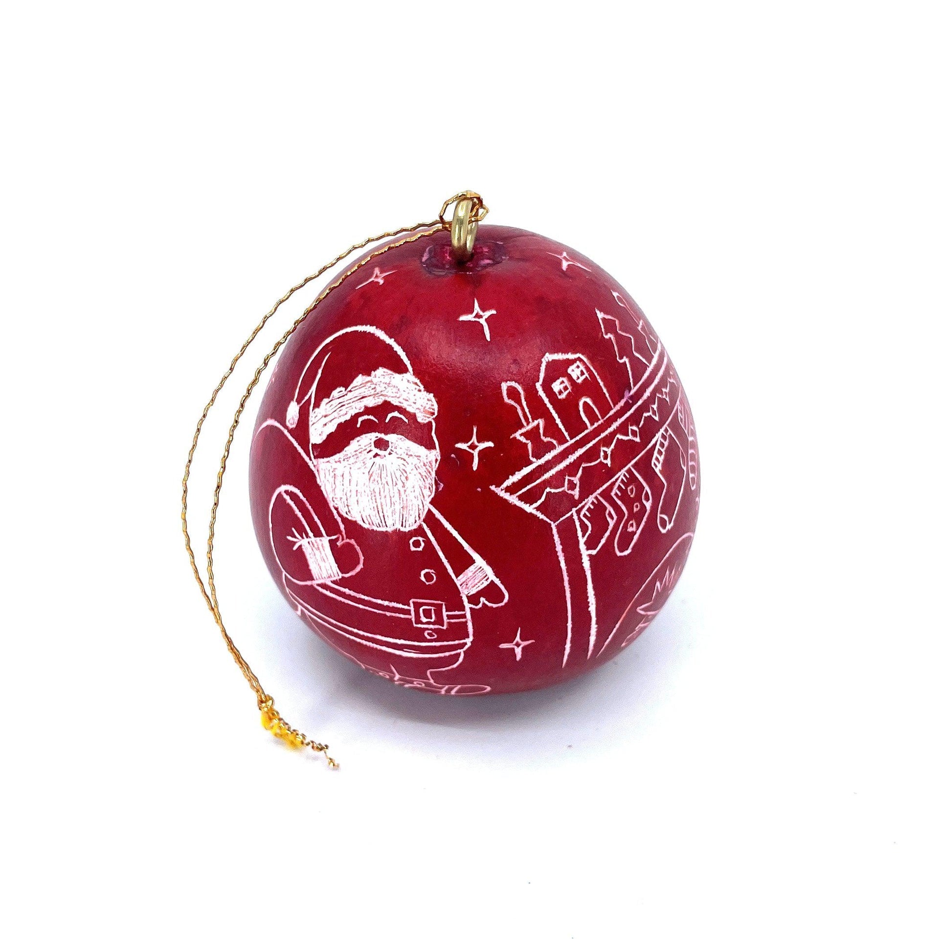 Mini Gourd Christmas Ornaments