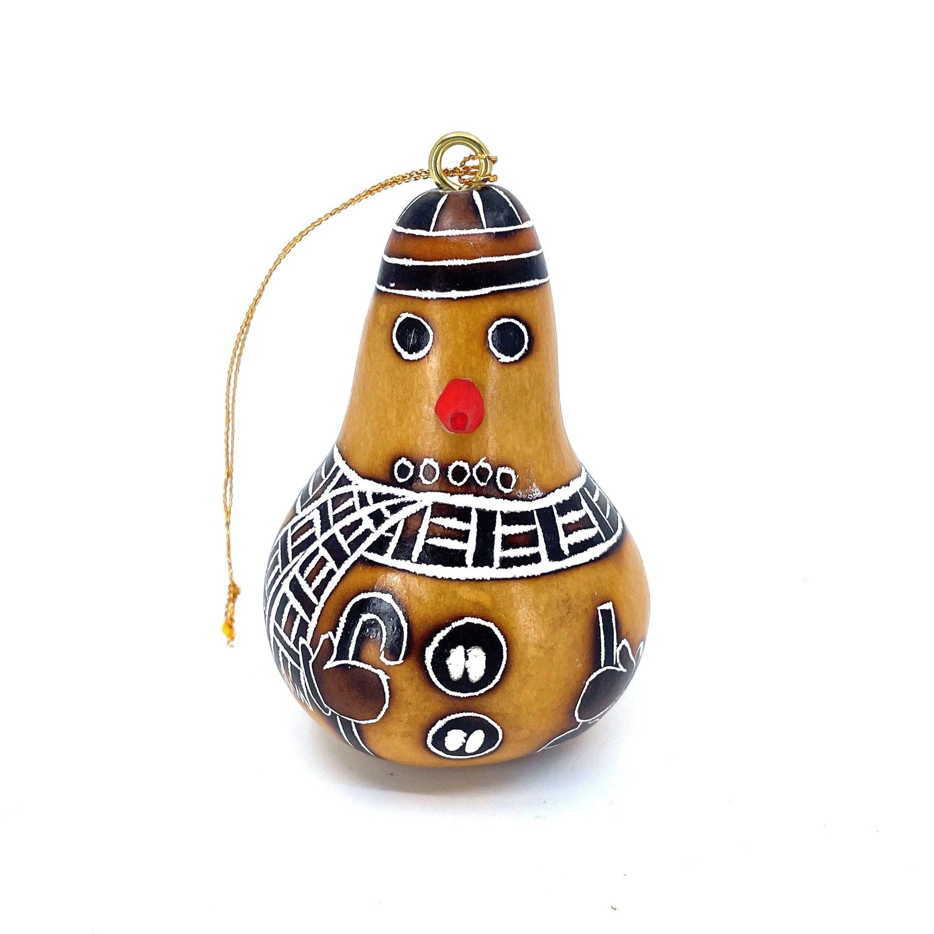 Mini Gourd Christmas Ornaments
