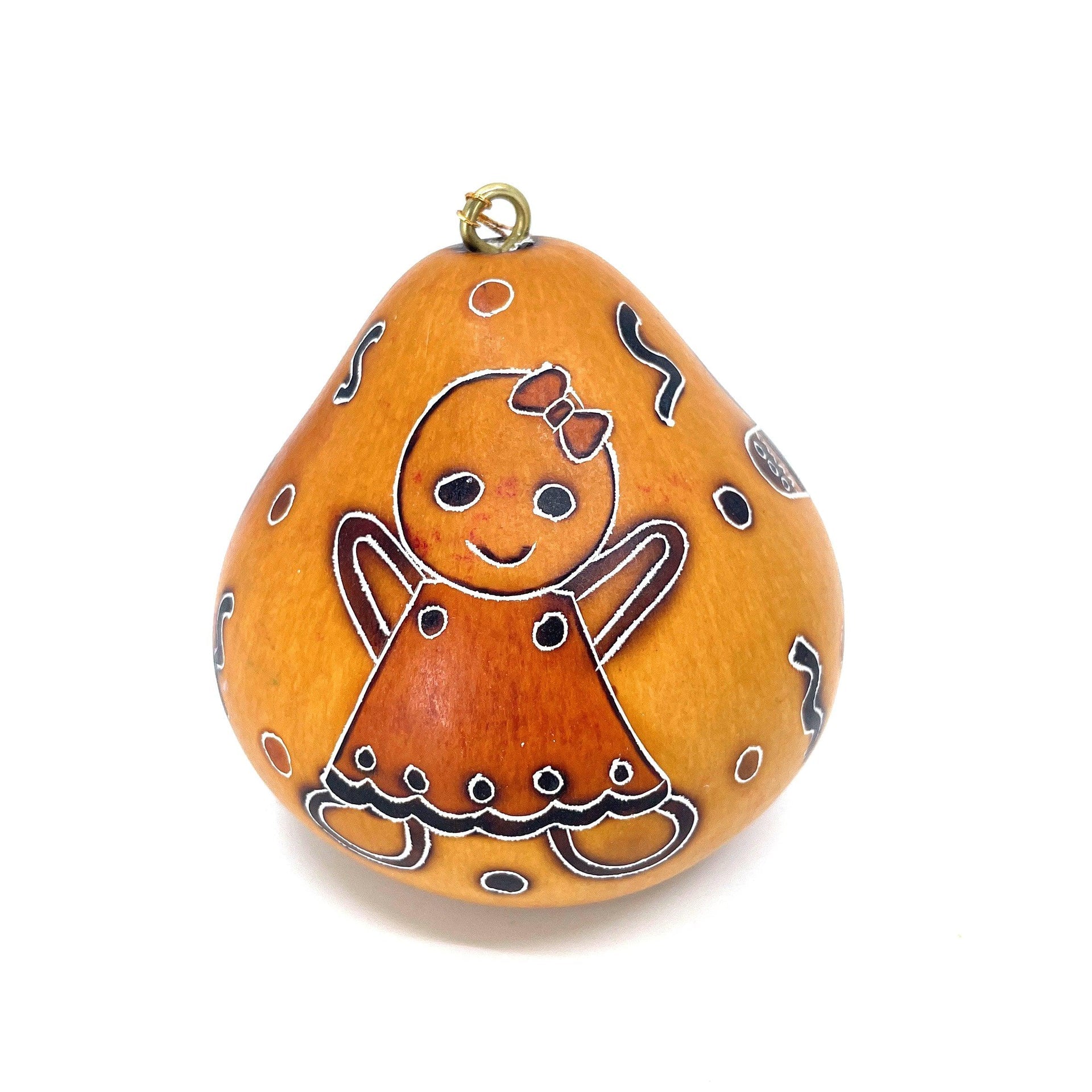 Mini Gourd Christmas Ornaments