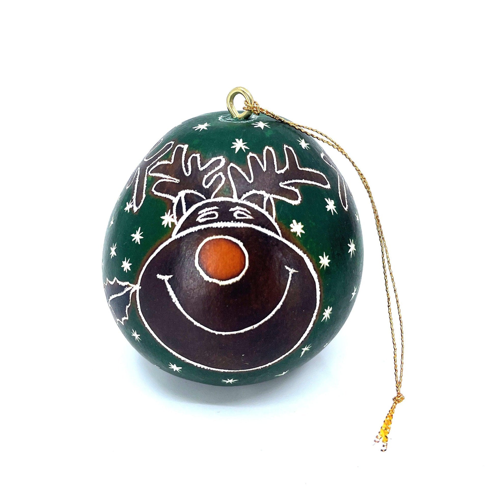 Mini Gourd Christmas Ornaments
