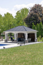 Pergola Privacy Walls
