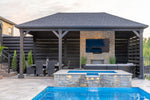 Pergola Privacy Walls