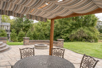 Pérgola de madera de Mendoza