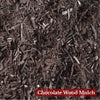 Mantillo de madera de chocolate