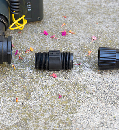 Threaded Nipple Adapter 3/4" MNPT x 3/4" MHT