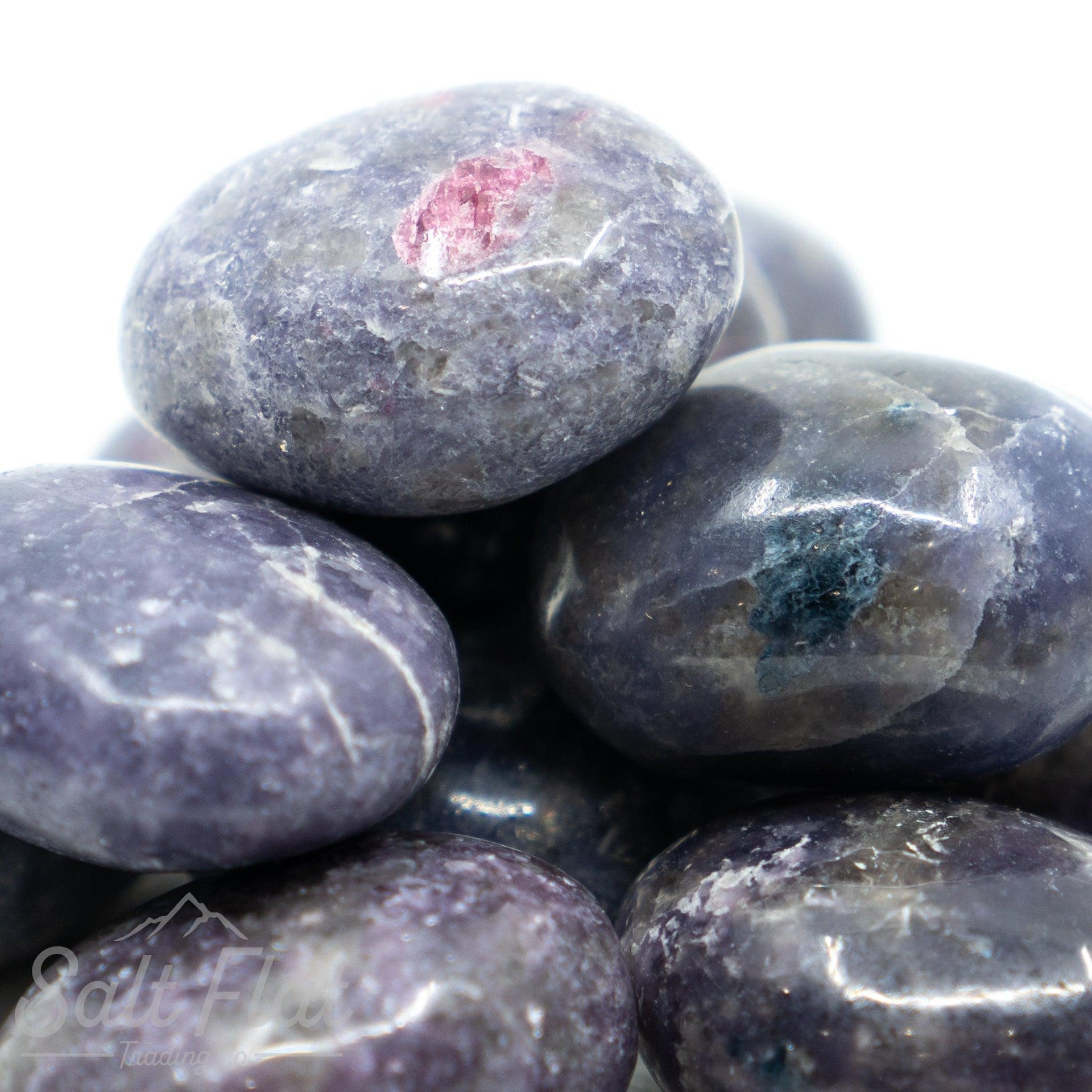 Lepidolite Palm Stone