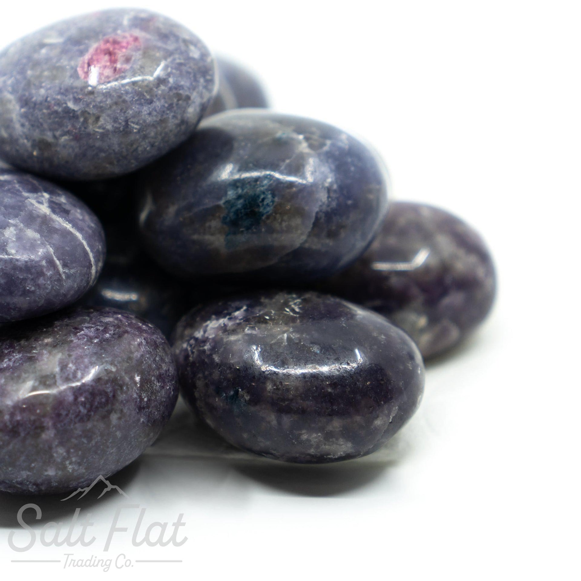 Lepidolite Palm Stone