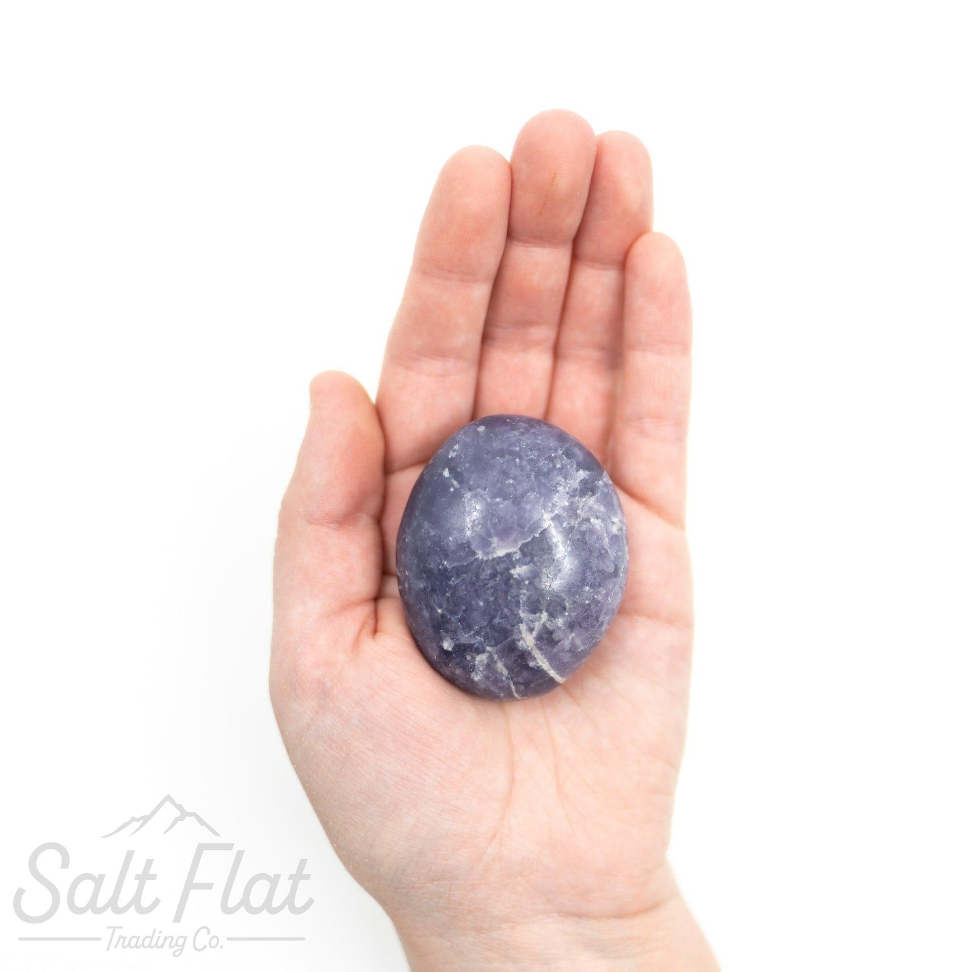 Lepidolite Palm Stone