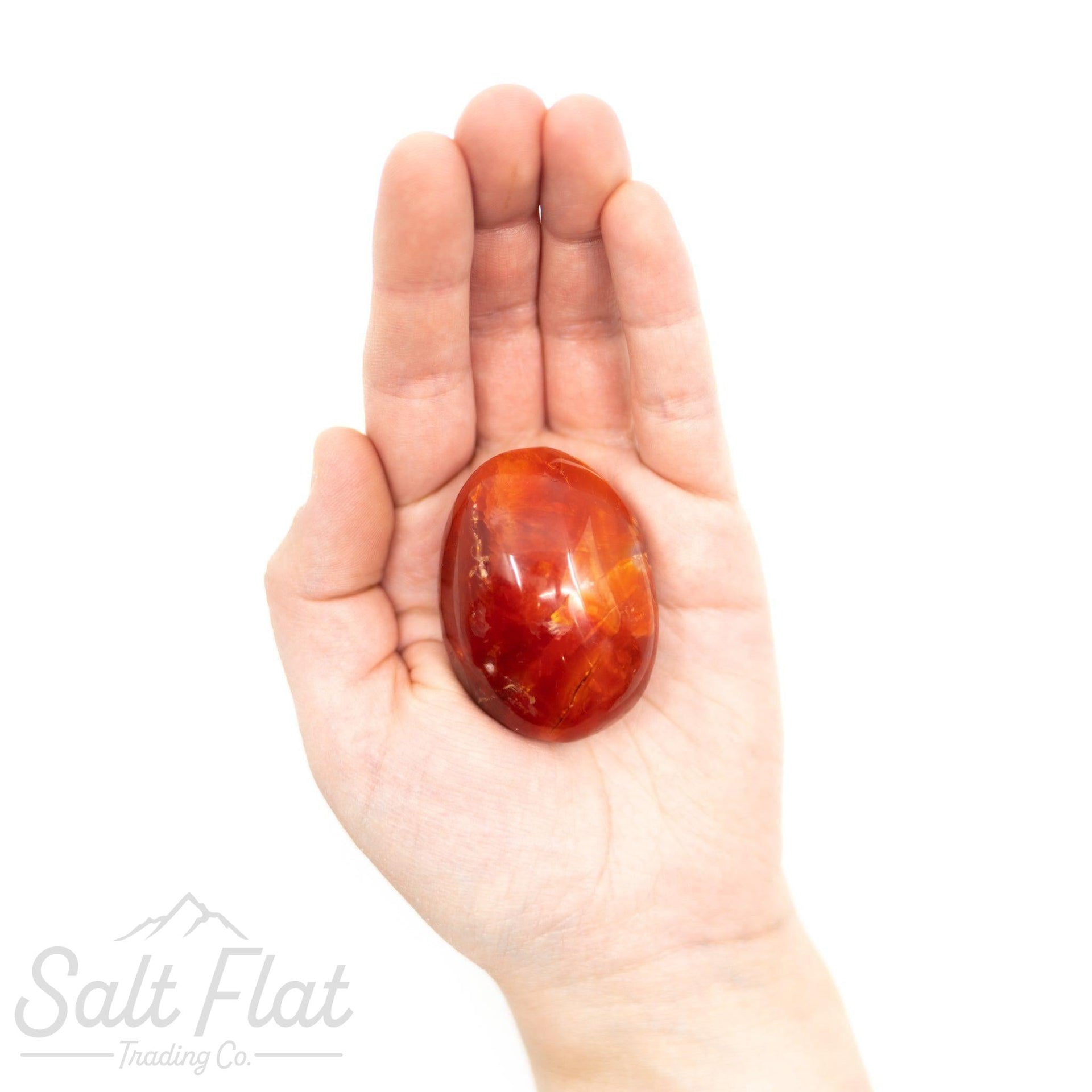 Carnelian Palm Stone