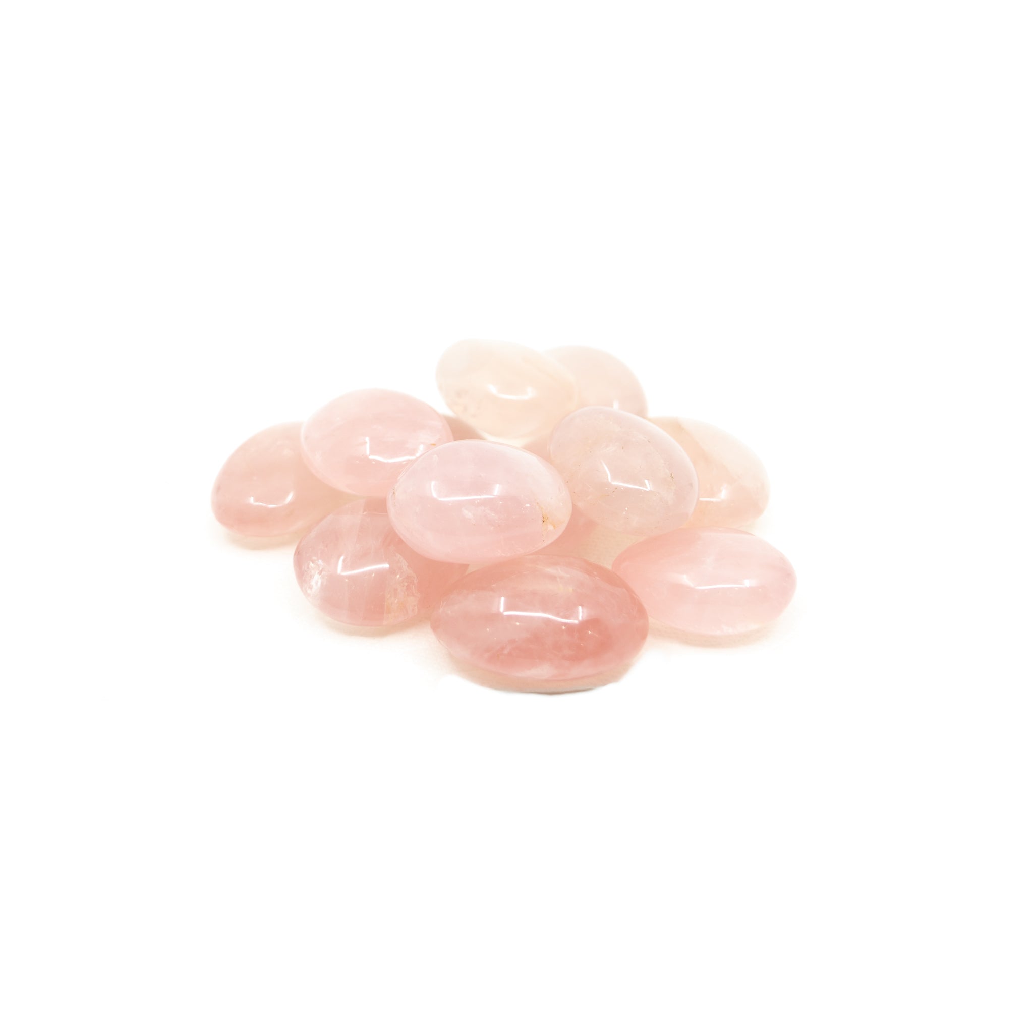 Rose Quartz Palm Stone