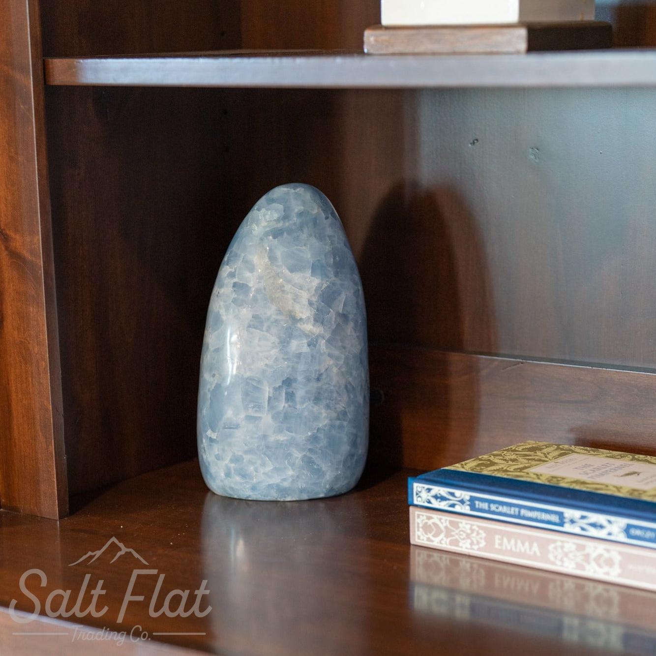 Blue Calcite Free Form