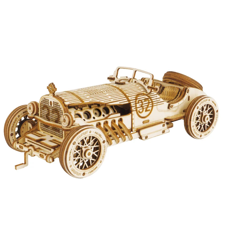 Grand Prix Car 3D Wooden Puzzle