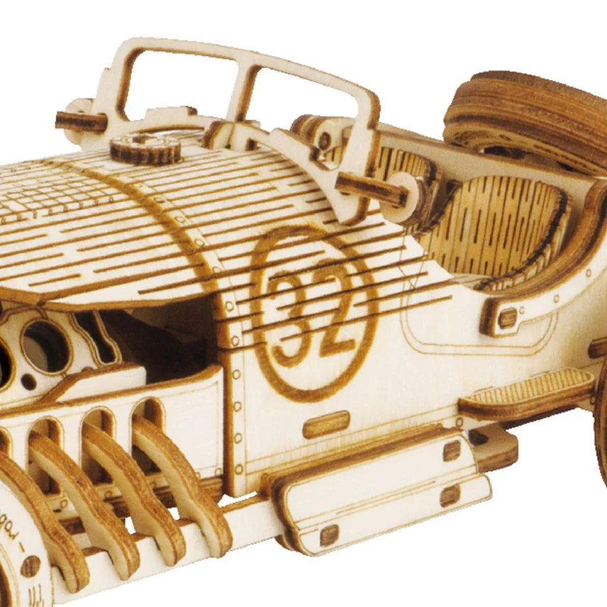 Grand Prix Car 3D Wooden Puzzle