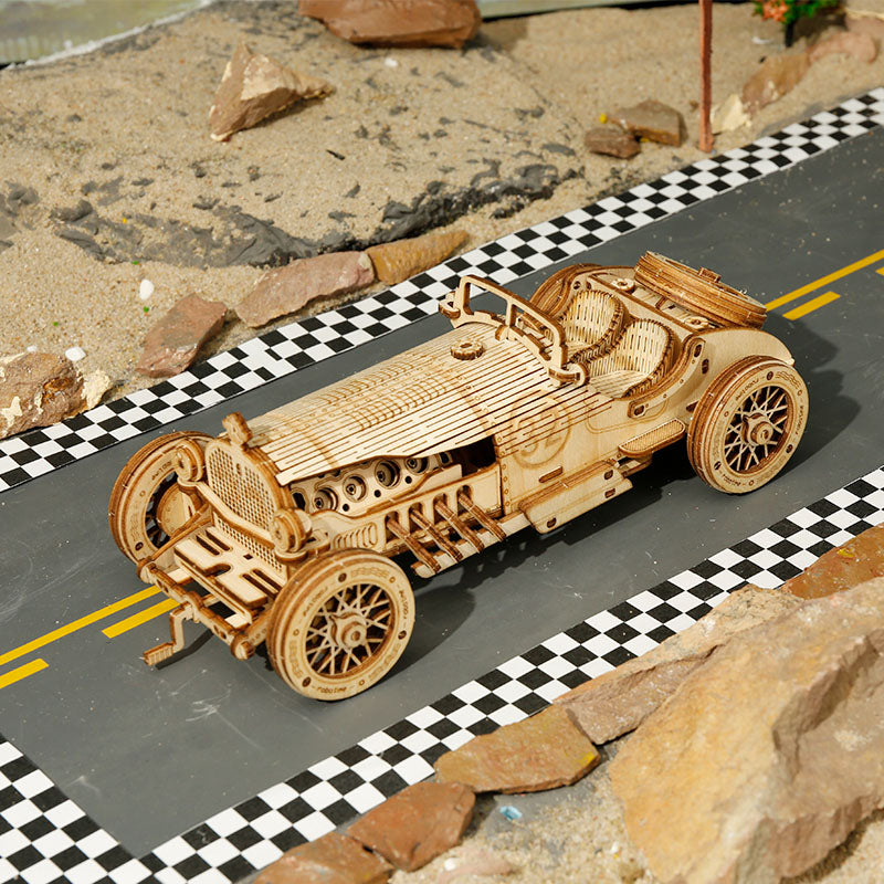 Grand Prix Car 3D Wooden Puzzle