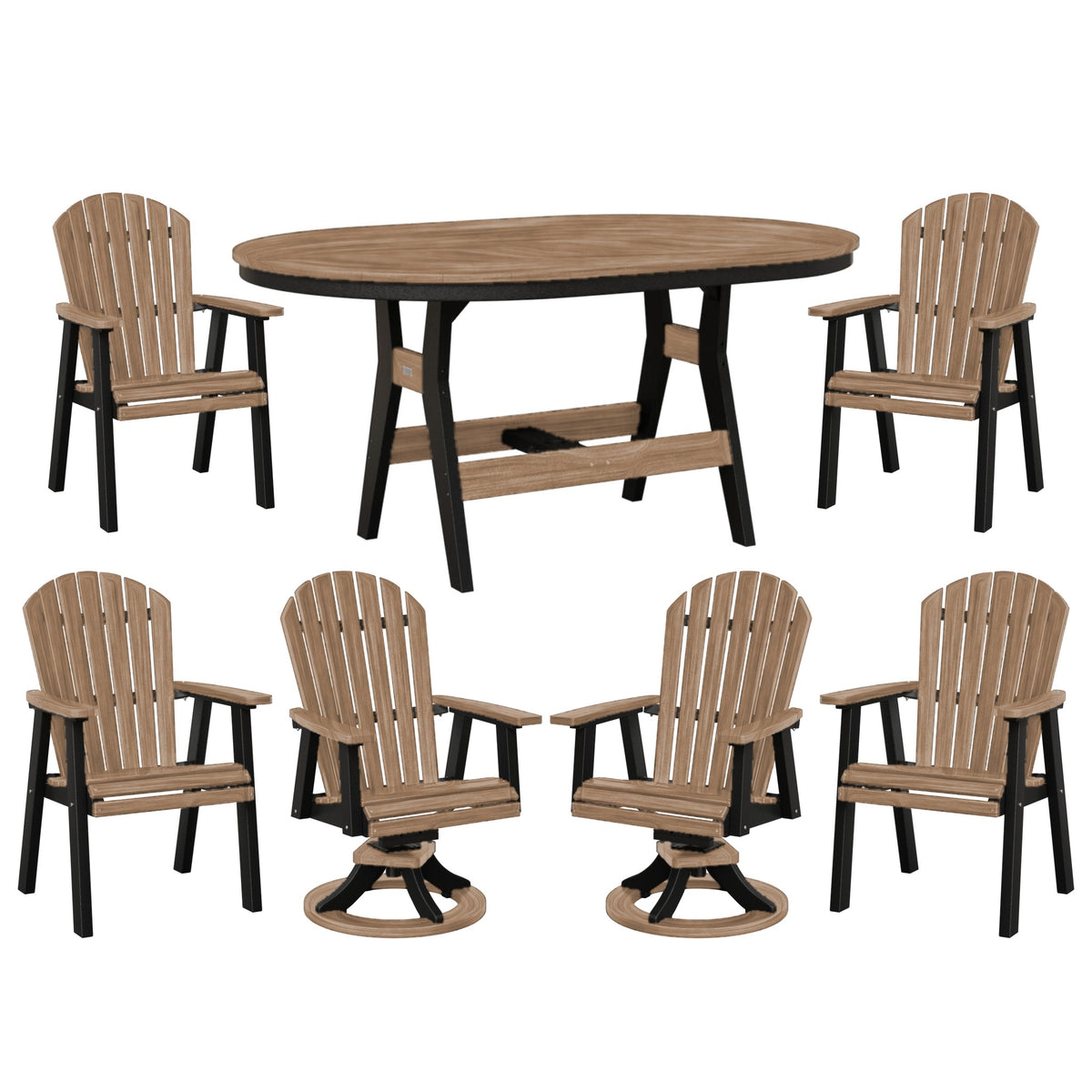 Harbor Family Outdoor Dining Set for 6 – 7 Pieces