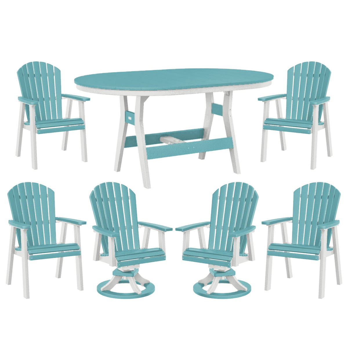 Harbor Family Outdoor Dining Set for 6 – 7 Pieces