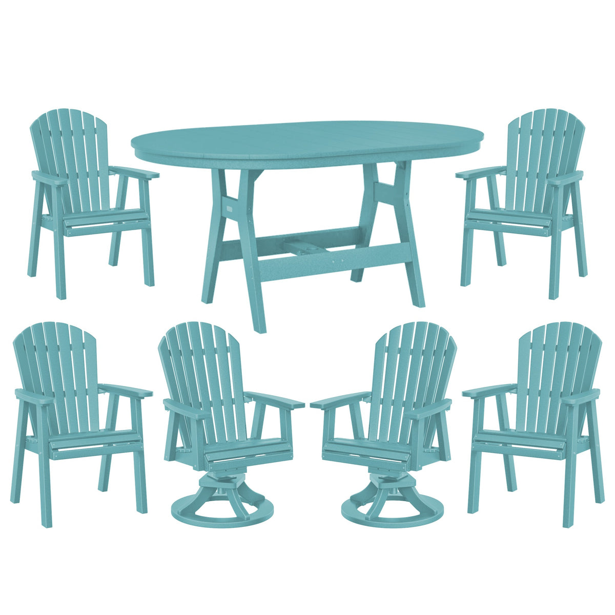 Harbor Family Outdoor Dining Set for 6 – 7 Pieces