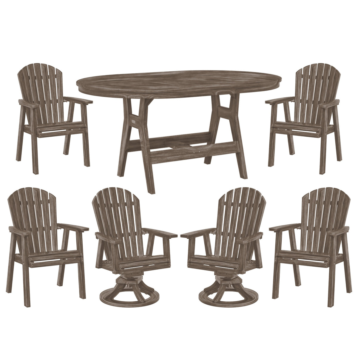 Harbor Family Outdoor Dining Set for 6 – 7 Pieces