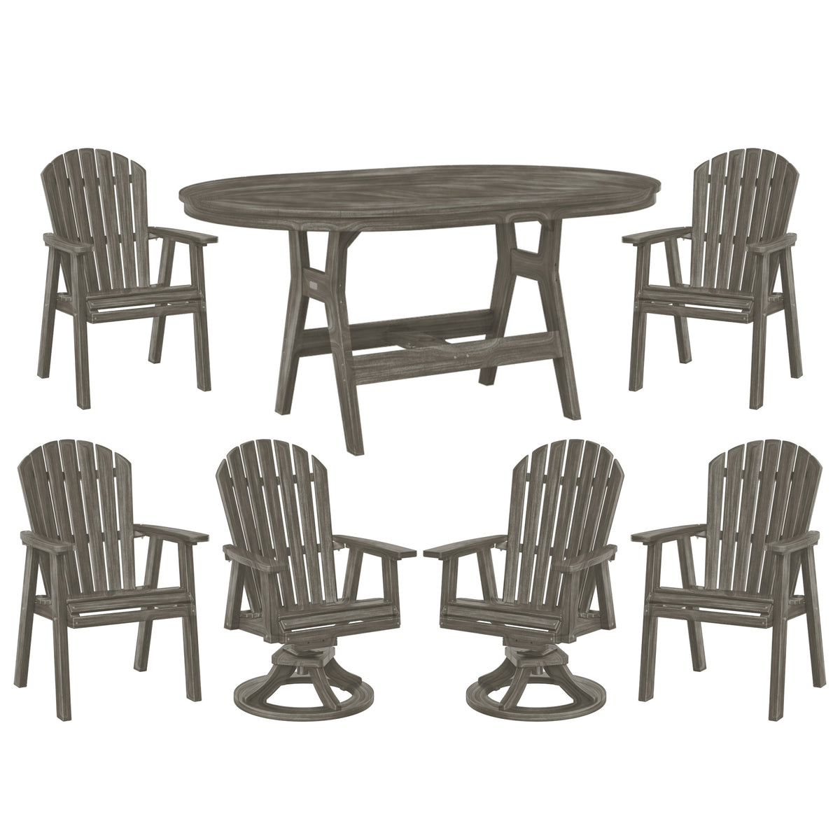 Harbor Family Outdoor Dining Set for 6 – 7 Pieces