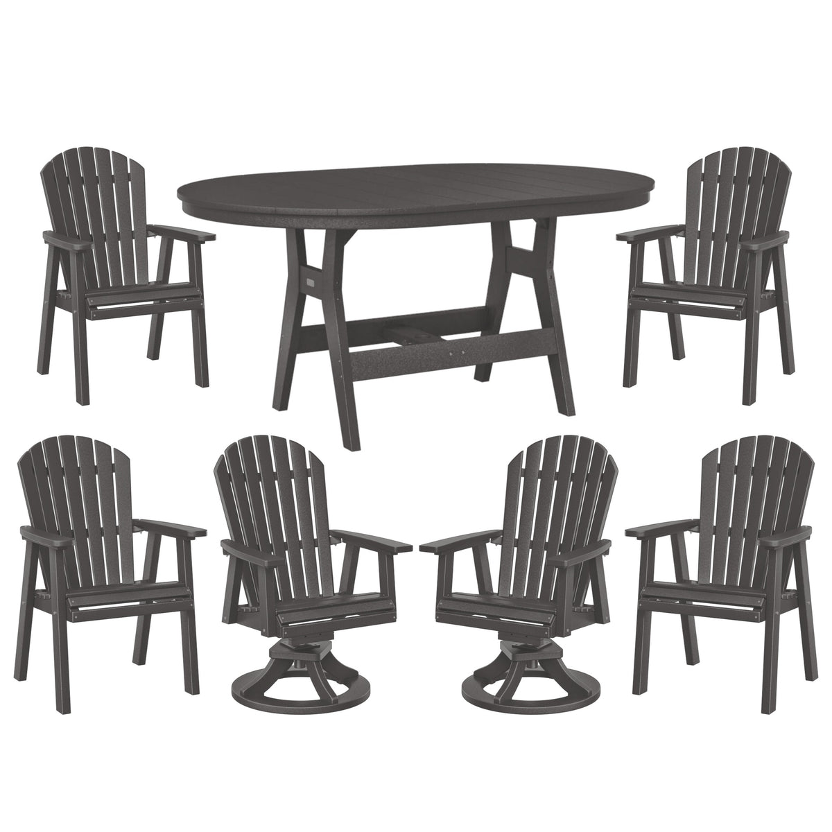 Harbor Family Outdoor Dining Set for 6 – 7 Pieces