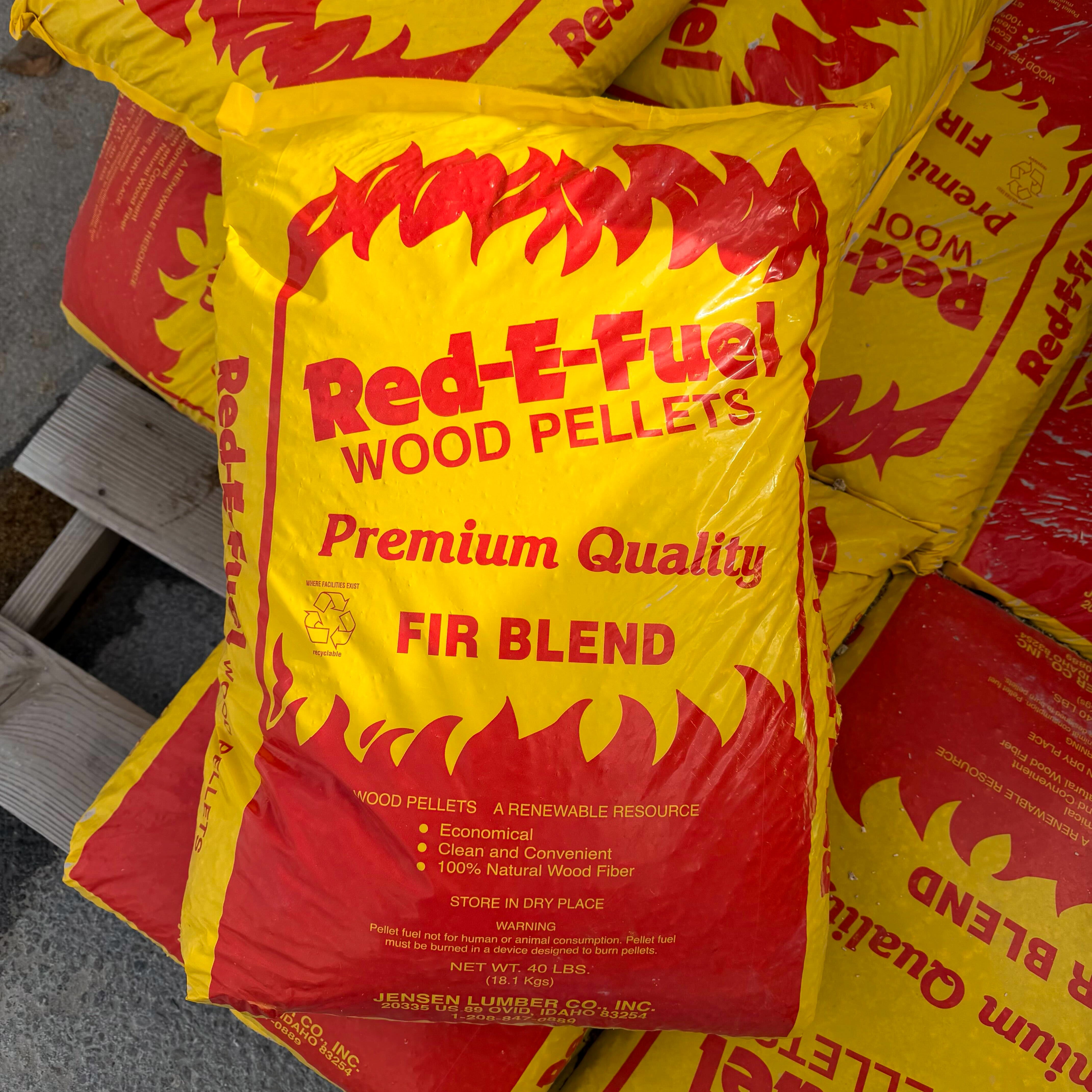 Red-E-Fuel Wood Pellets