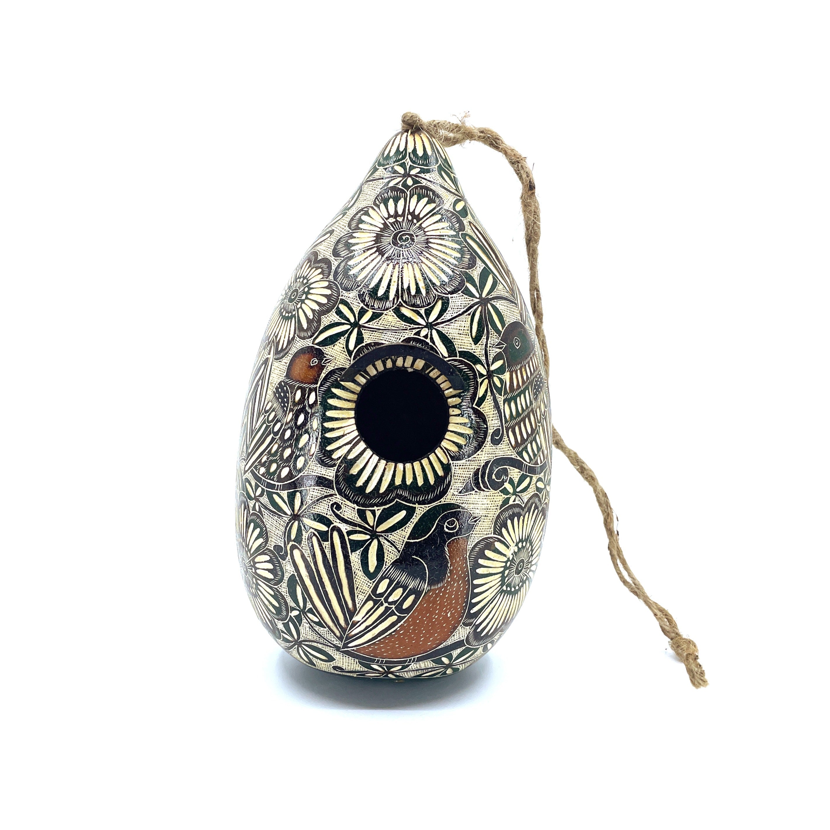 Lace Bird Gourd Birdhouse