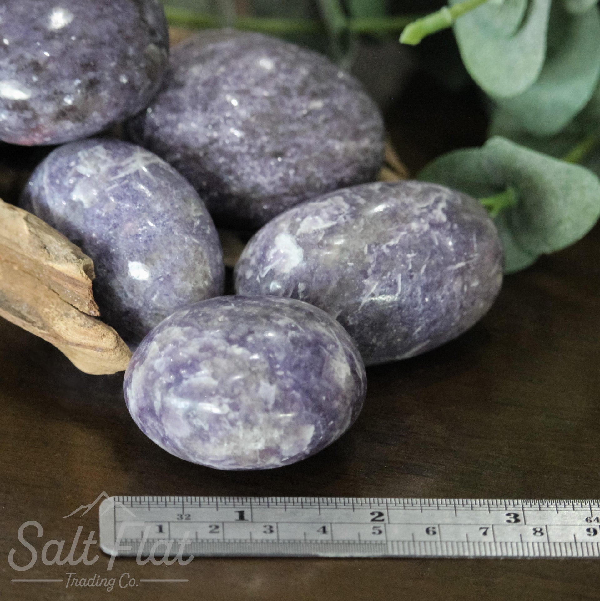 Lepidolite Palm Stone