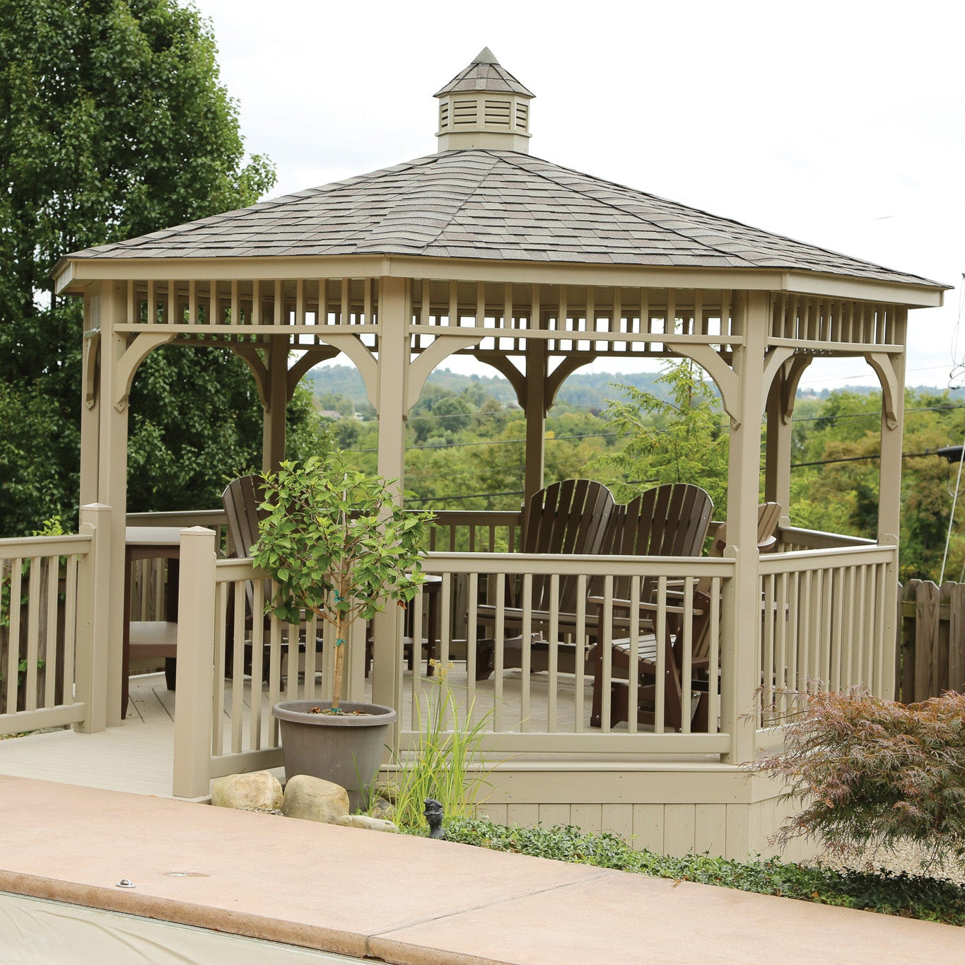 Lexington Vinyl Gazebo