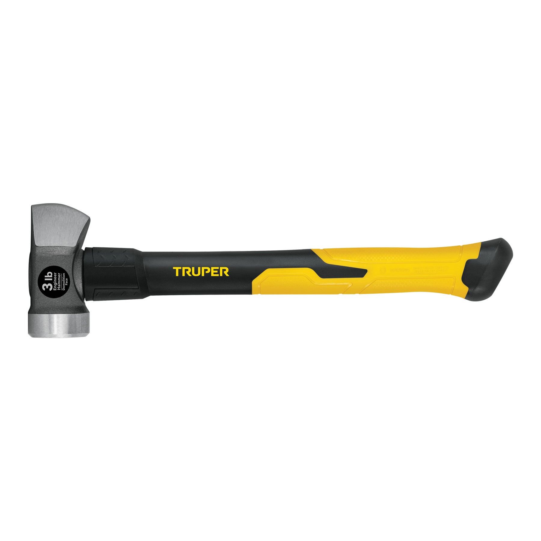 3 Lb Demolition Hammer, 14" Handle