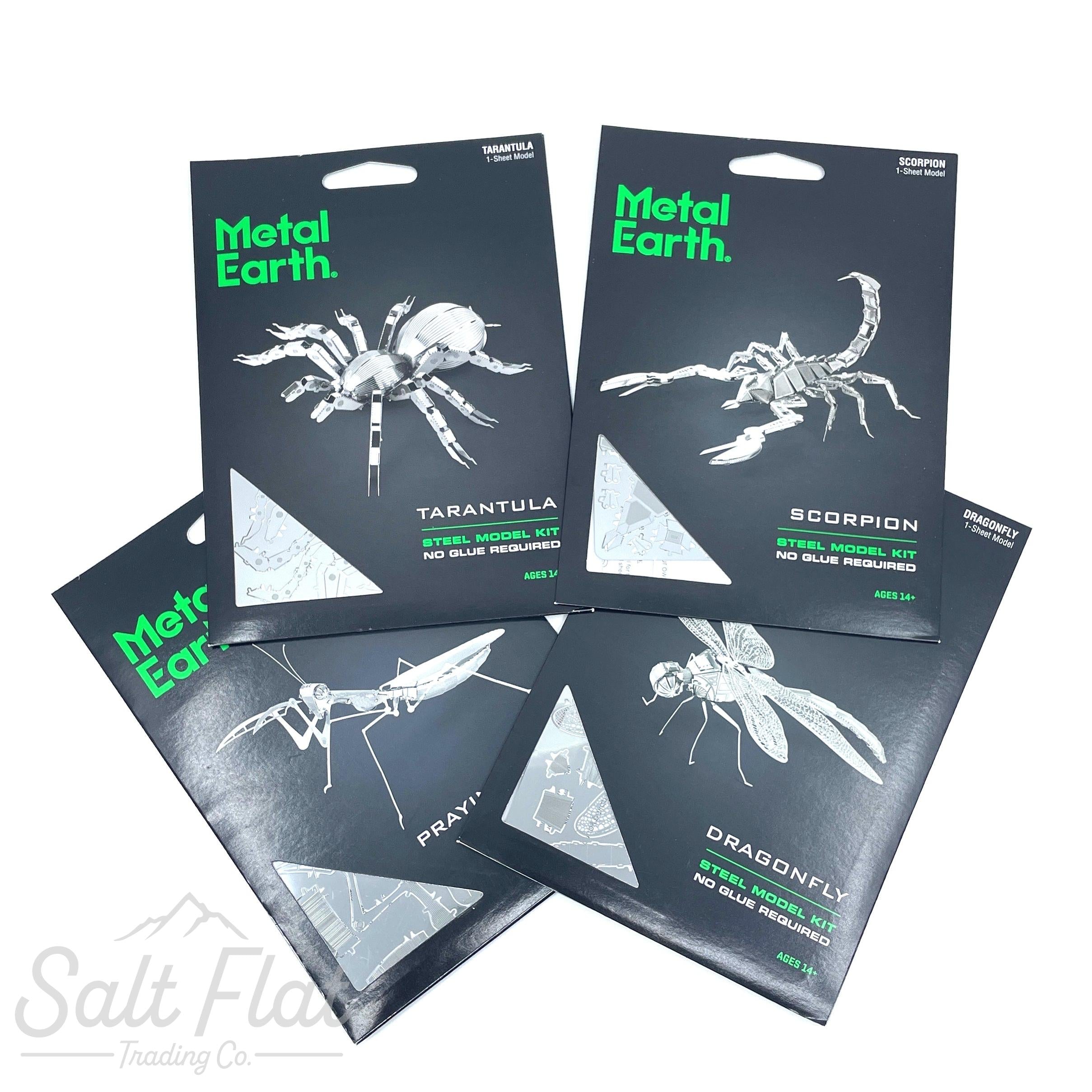 Metal Earth Models- Spiders & Insects