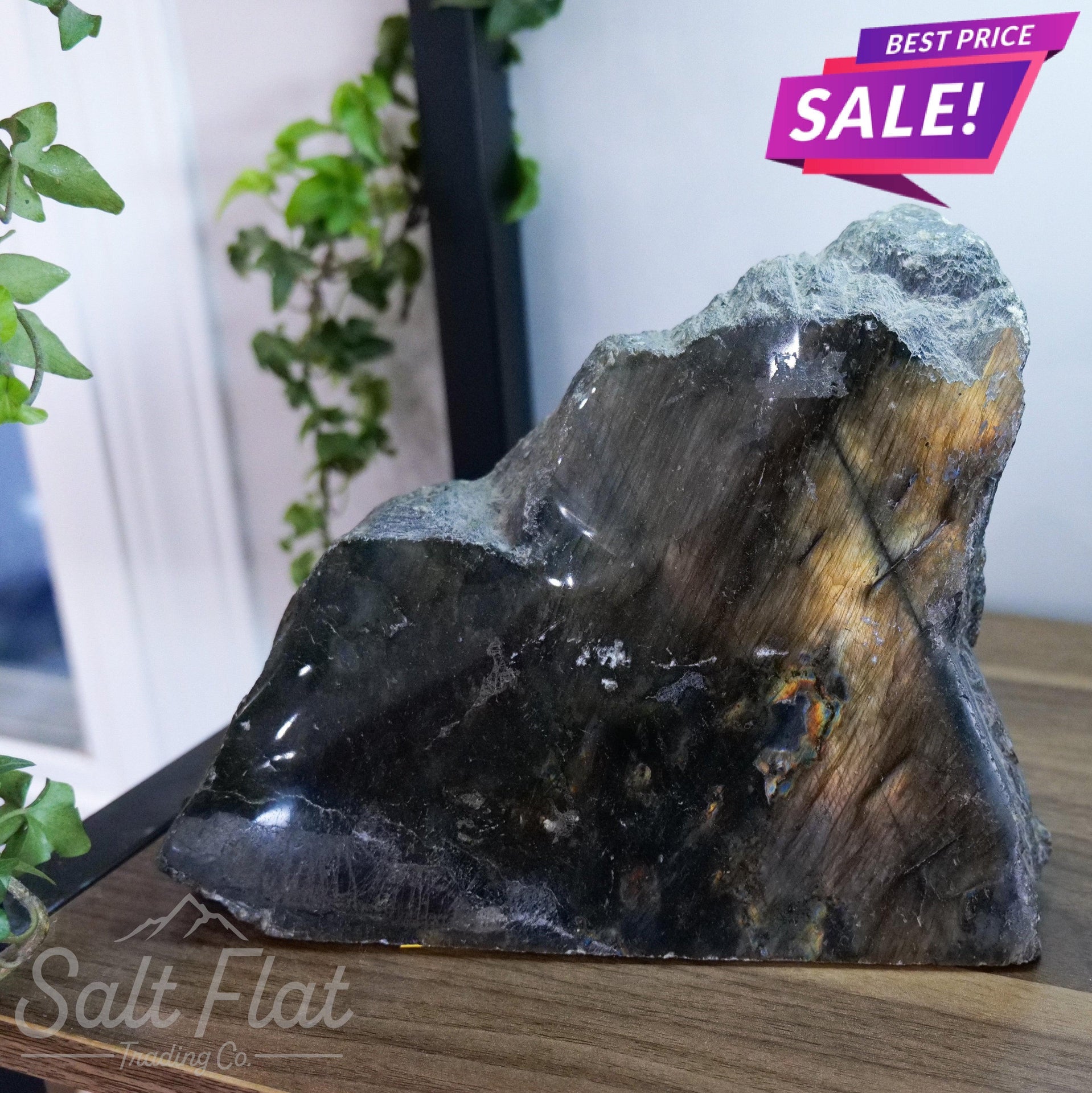 Madagascar Specralite 1-Side Polished