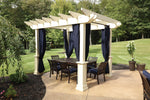 Pérgola de madera de Mendoza