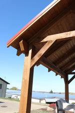 Pabellón de madera de Mesa