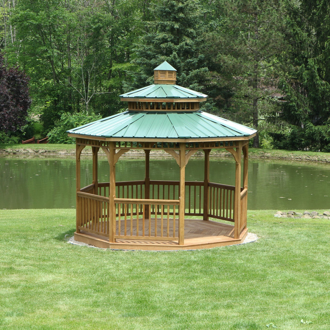 Monticello Wood Gazebo