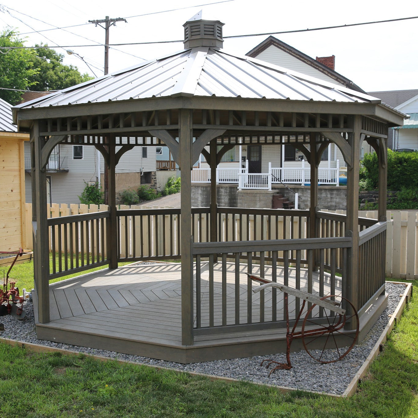 Monticello Wood Gazebo