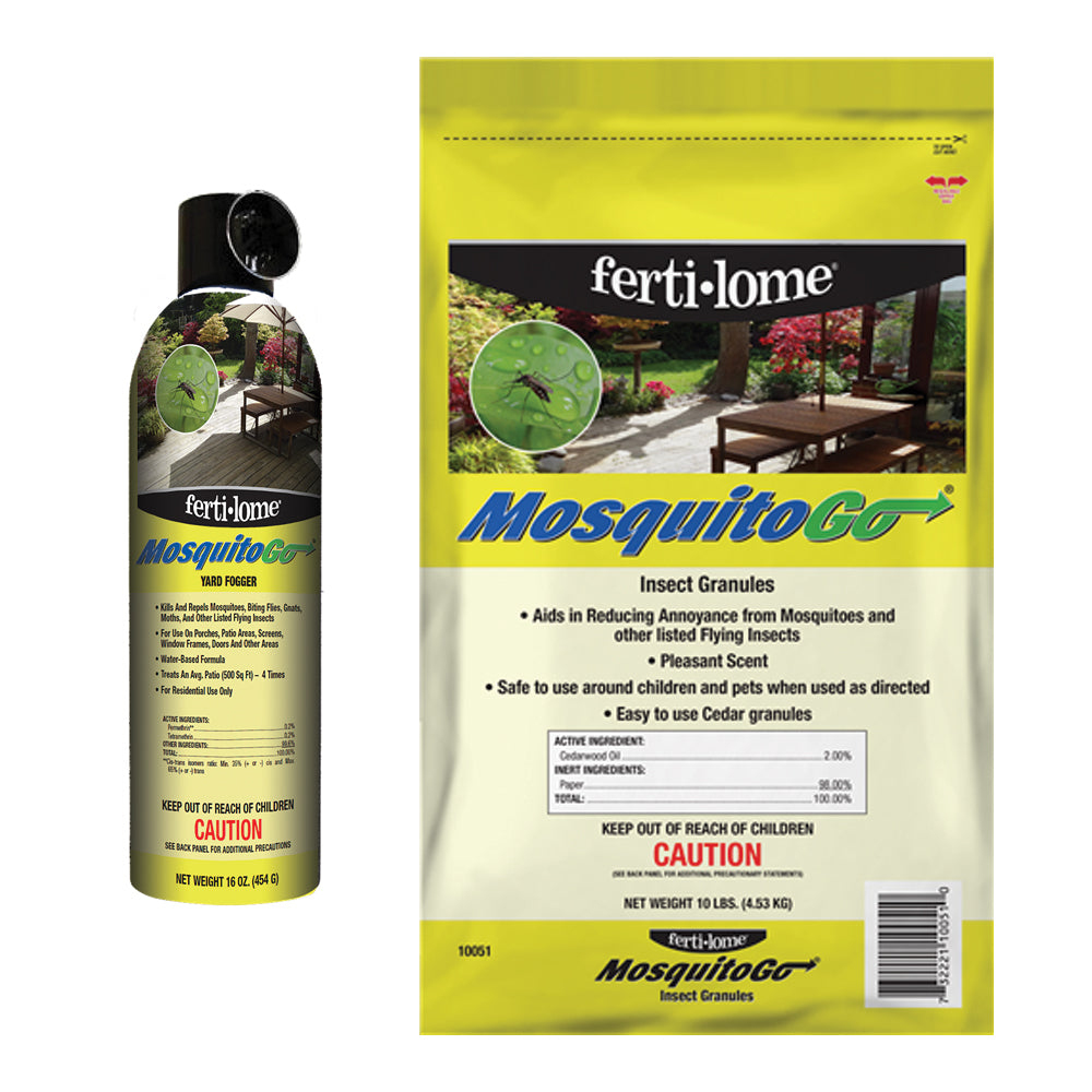 MosquitoGo - Nebulizador de jardín y gránulos para insectos