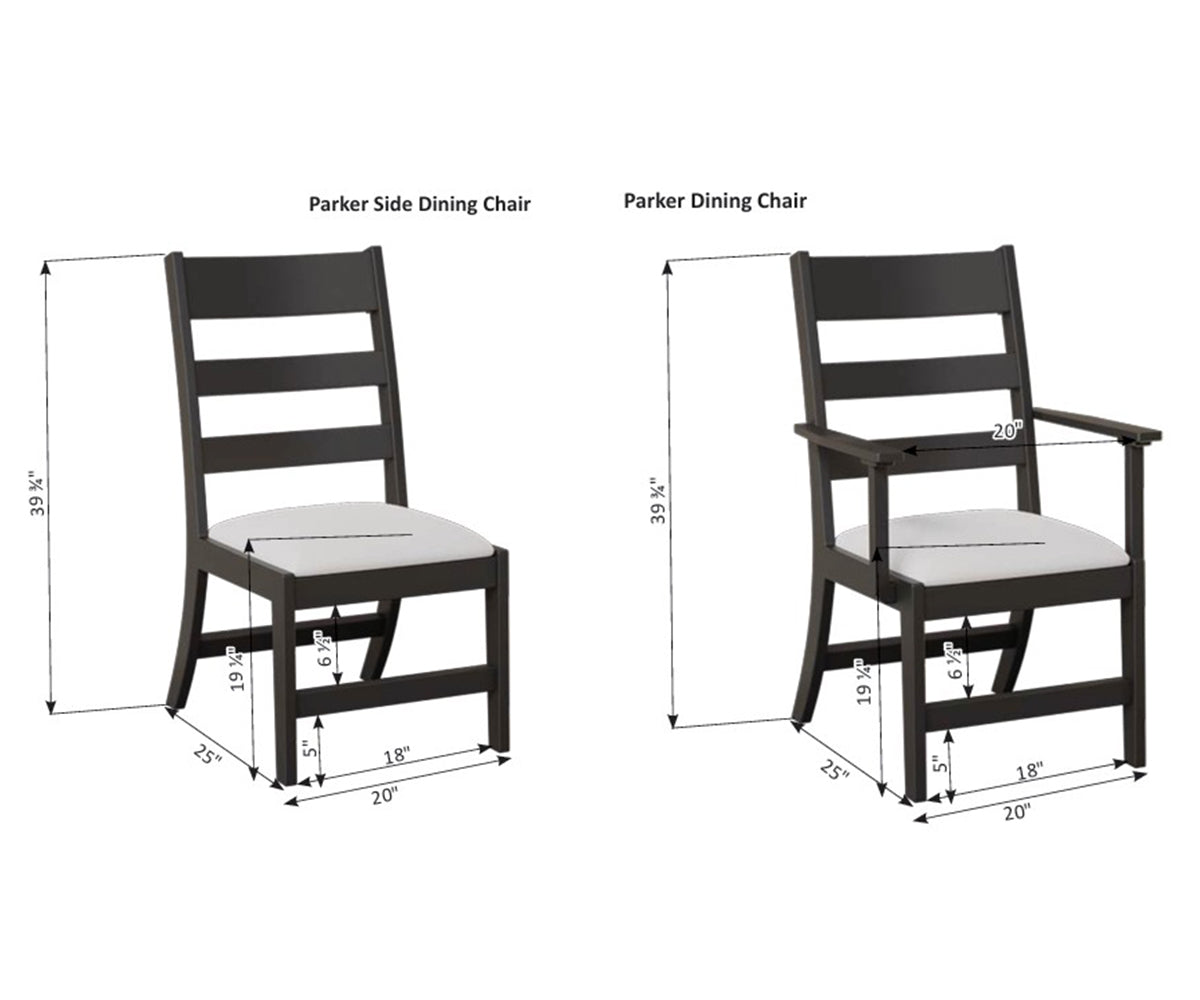 Parker Dining Arm & Side Chairs