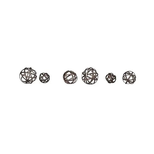 Wrought Iron Globes, Naturally Rusted for Luxuria™ 62/74, Vector™ 62/74