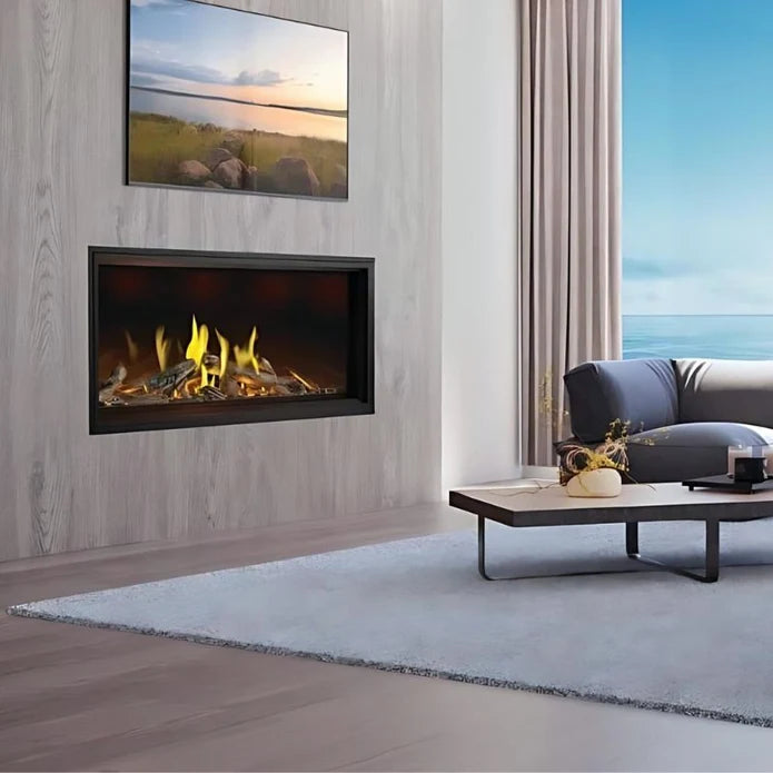 Tall Linear Vector™ 62 with Luminous Logs