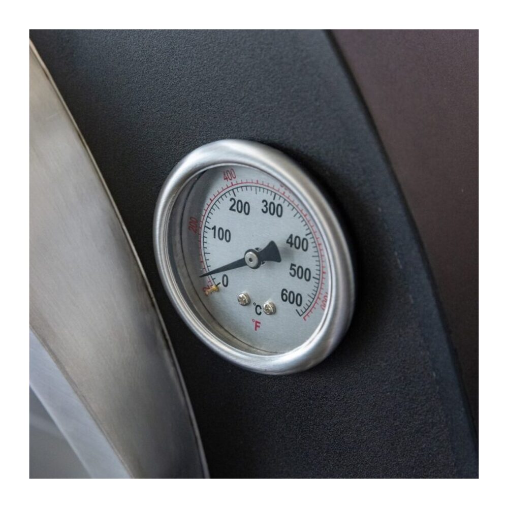 Summerset Hybrid Pizza Oven thermometer