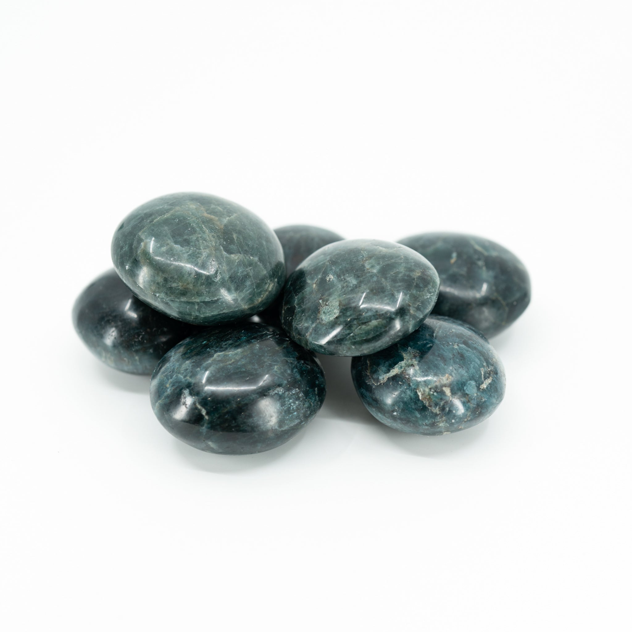 Blue Apatite Palm Stone