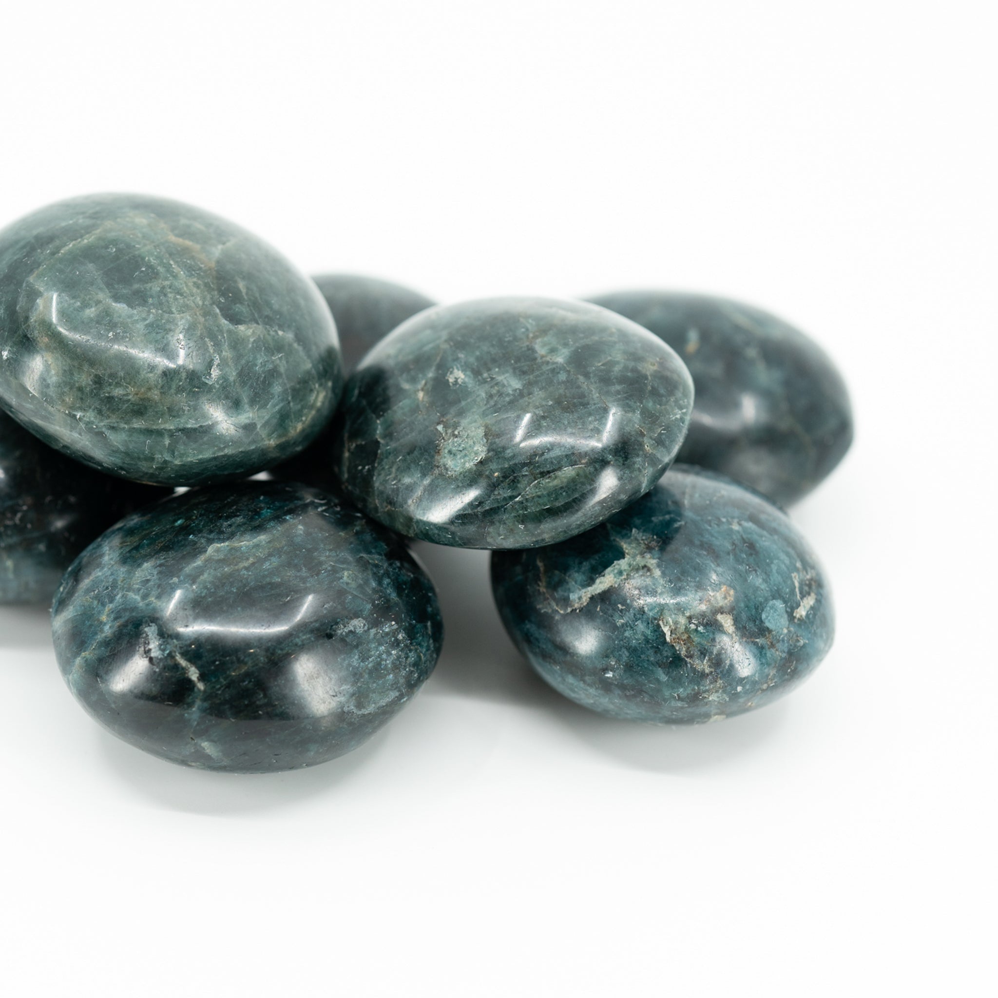 Blue Apatite Palm Stone