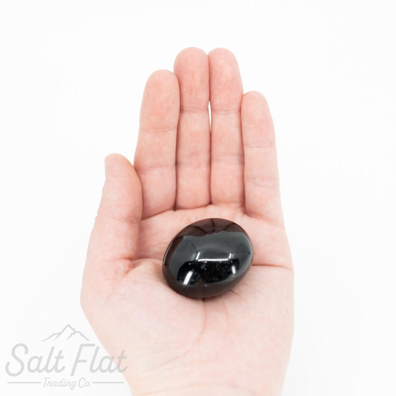 Black Tourmaline Palm Stone