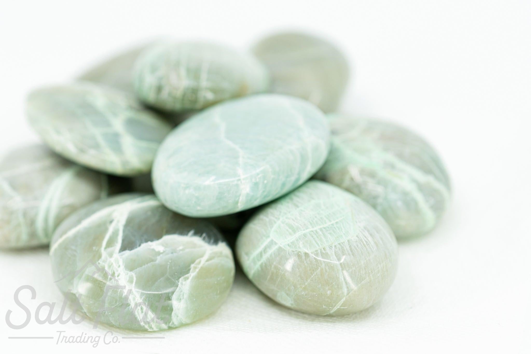 Garnierite Palm Stone