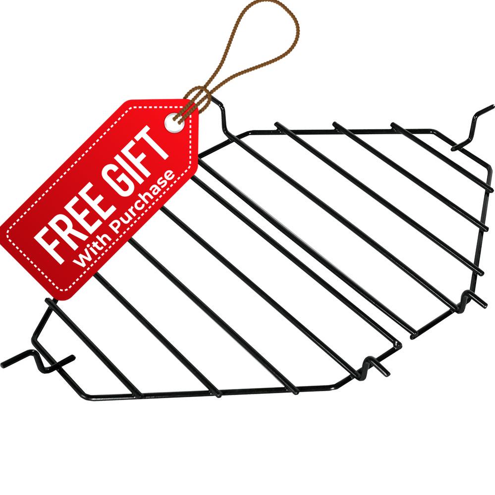 Heat Deflector/Drip Pan Rack for XXL