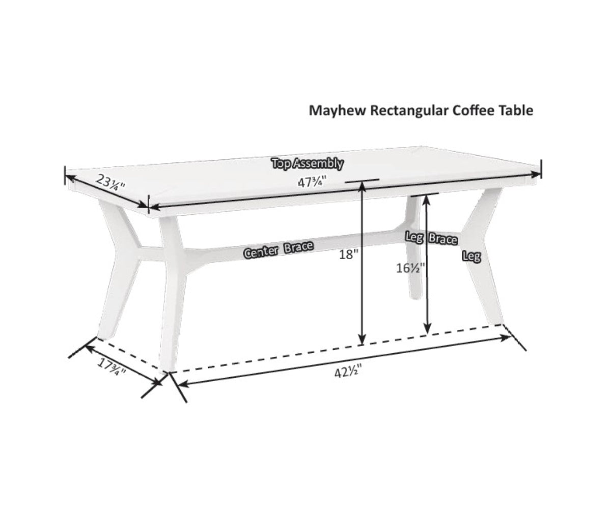 Mayhew Rectangle Coffee Table