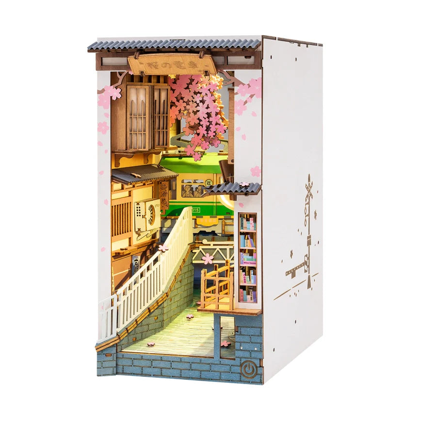 DIY Miniature House Book Nook Kit